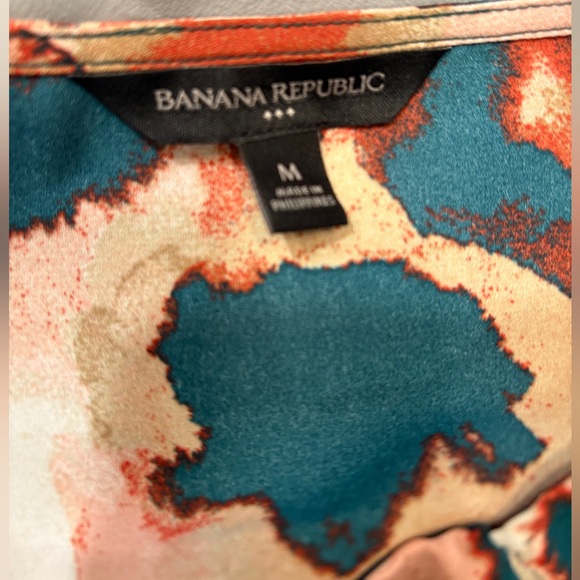 Banana Republic Teal Luster Camisole - Picture 3 of 5